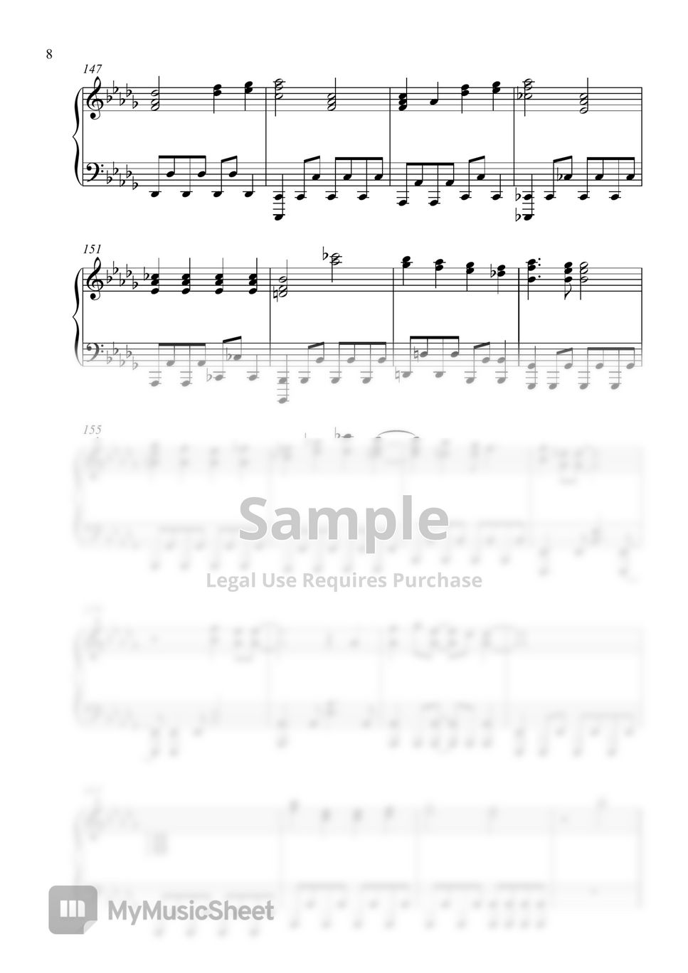 After the Rain - テレストリアル (Piano solo) ピアノ楽譜PDF | sig