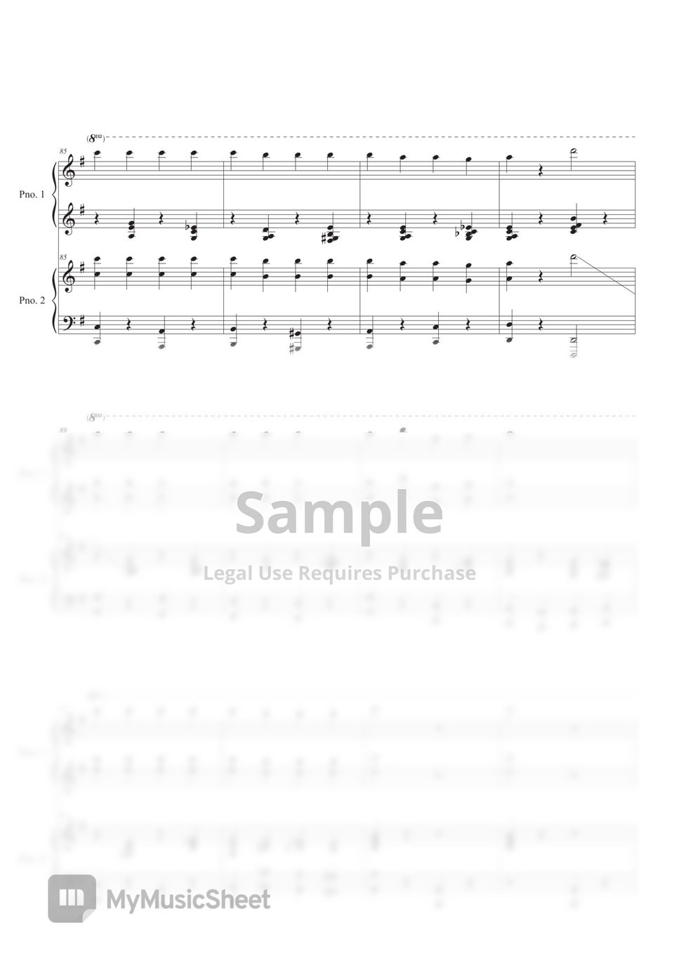 BELLA&amp;LUCAS - CAROL MEDLEY(4hands piano) by BELLA&amp;LUCAS