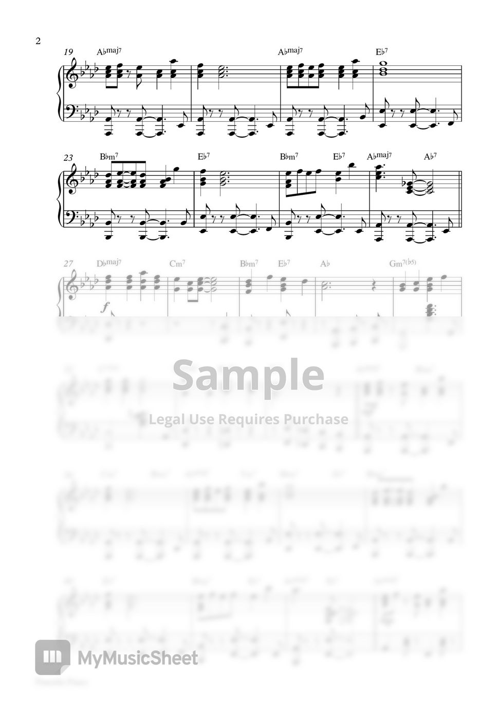 Christmas Song - Rudolph The Red Nosed Reindeer (Piano Sheet) by Pianella Piano
