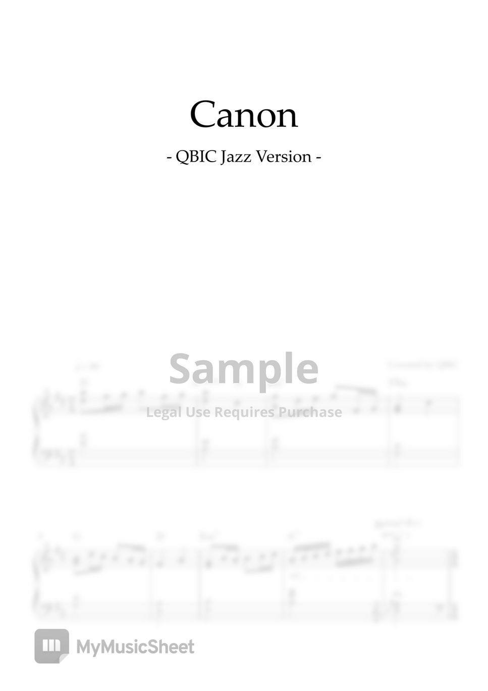 QBIC - Canon (Jazz Ver.) by QBIC
