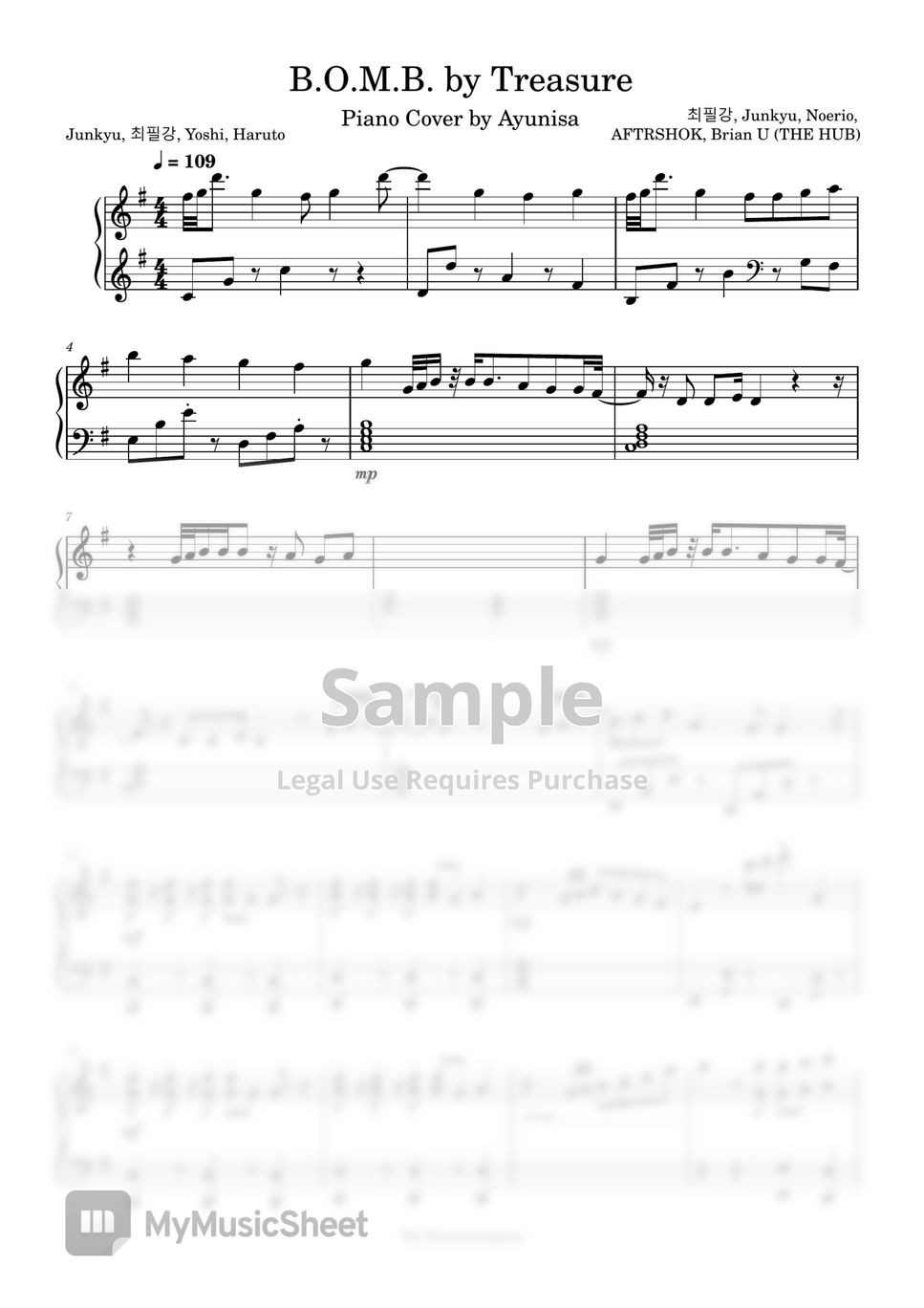 b-o-m-b-piano-solo-short-ver-sion-easy-level-for-beginner