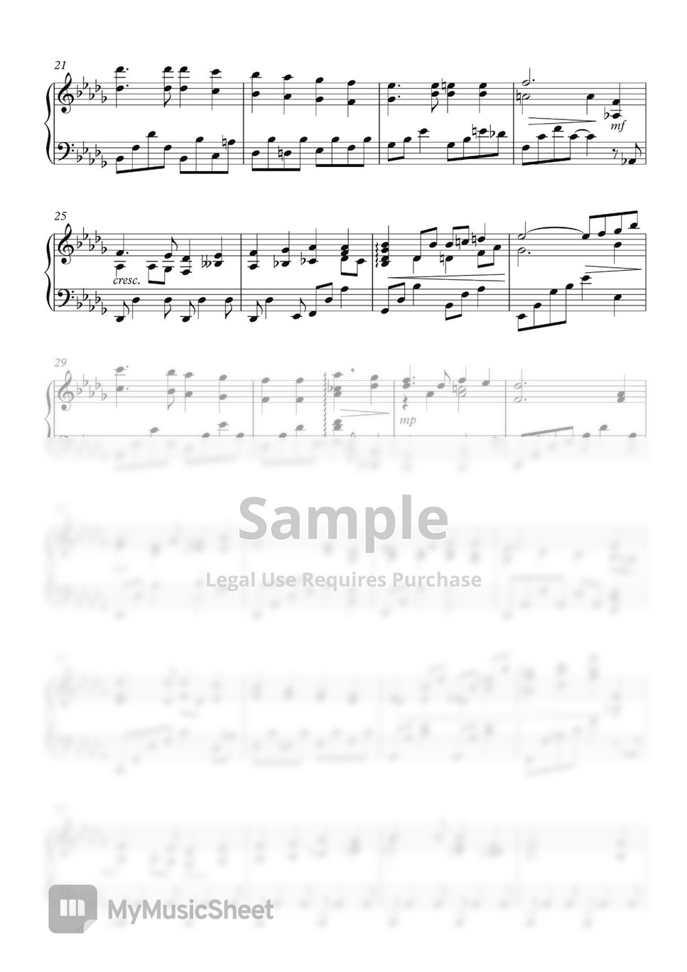 Frederick C. Maker - 십자가 그늘 아래 (Beneath the Cross of Jesus) (피아노 찬송가 ...