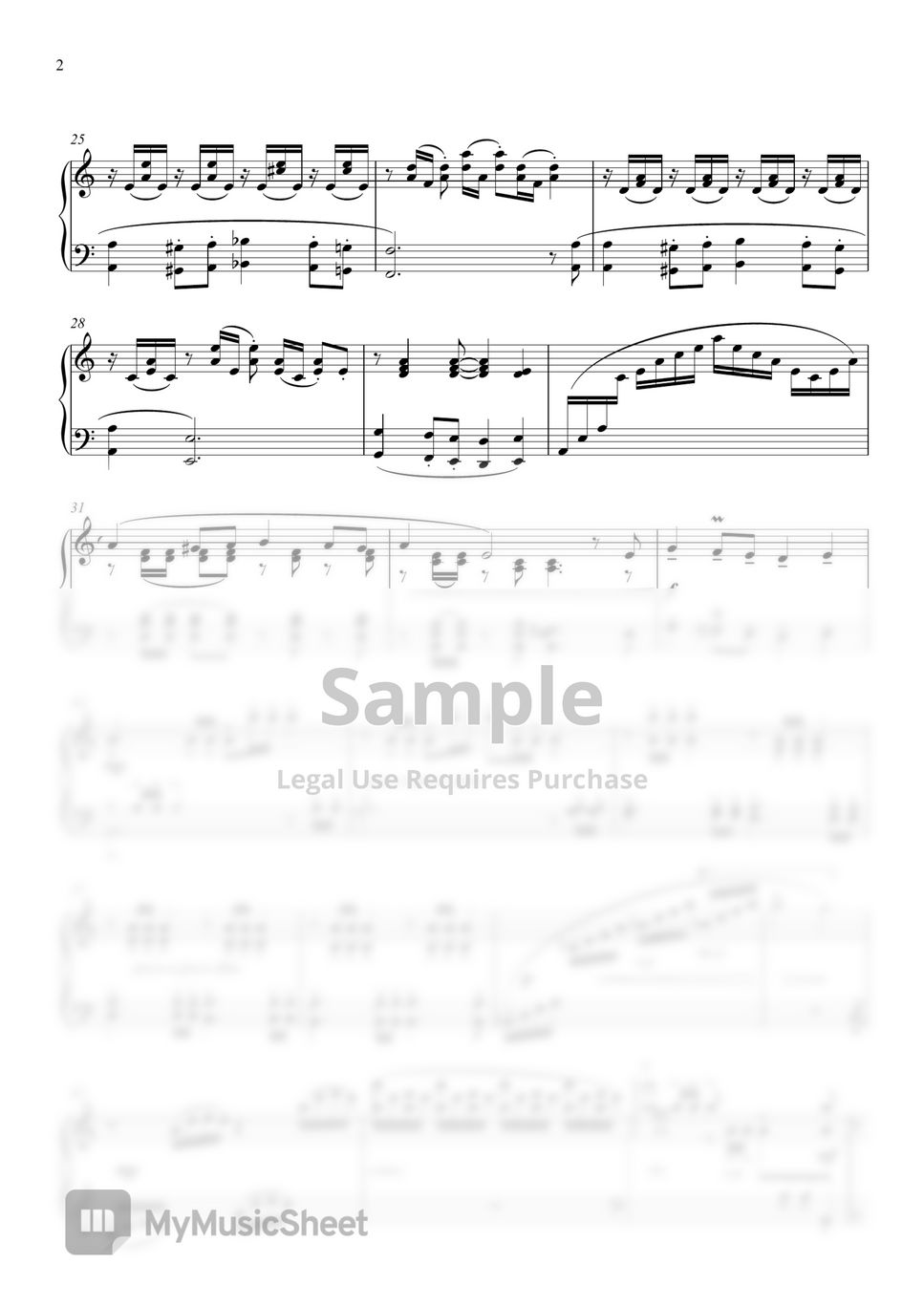 Василий Перебиковский - Спускается вечер на землю Sheets by Андрей Гапонюк