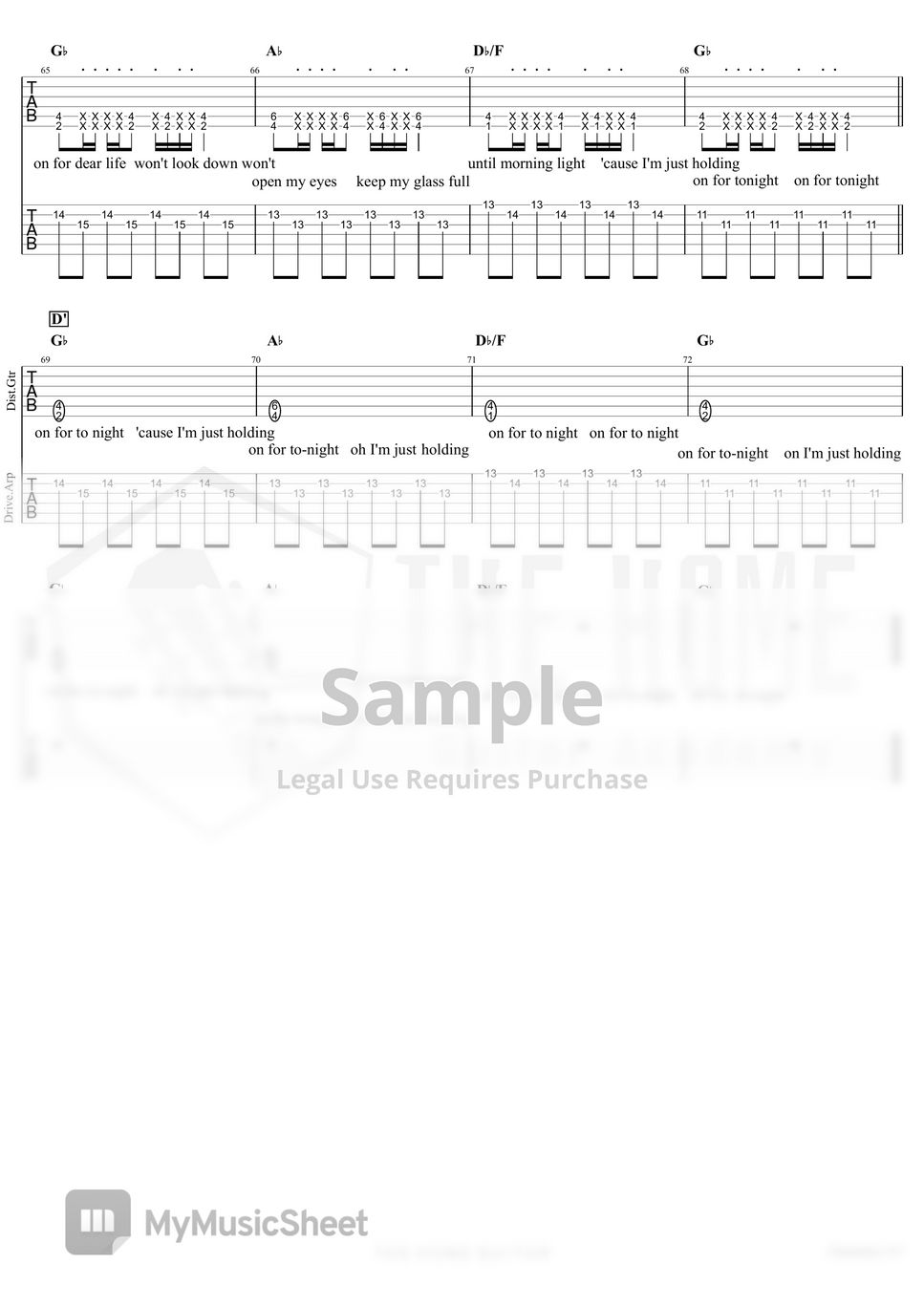 Sia - Chandelier by TheHomeGuitar