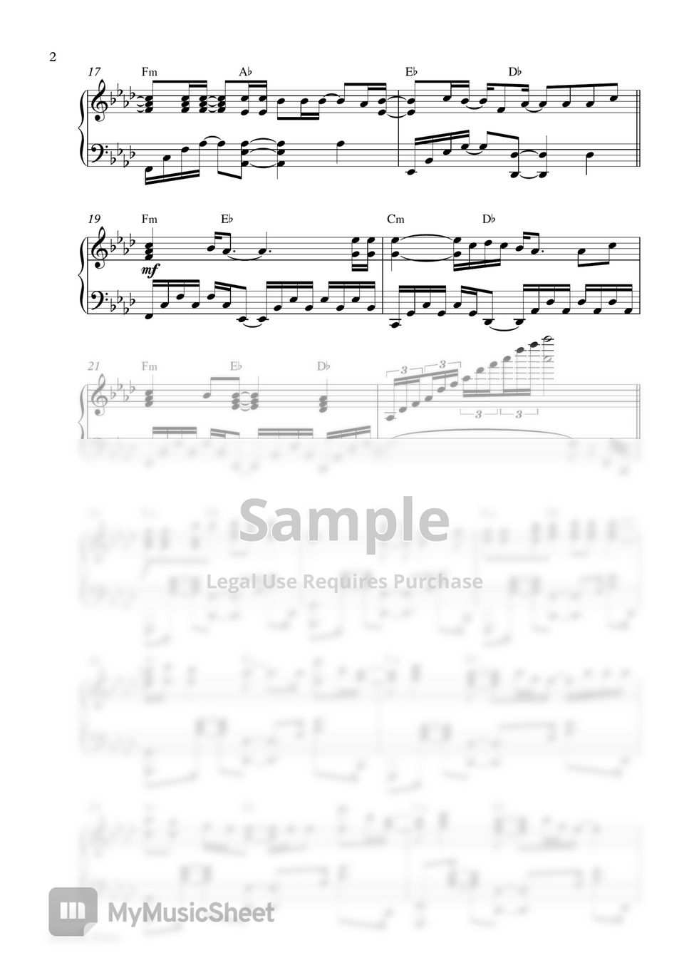 Adele - Hello (Piano Sheet) by Pianella Piano