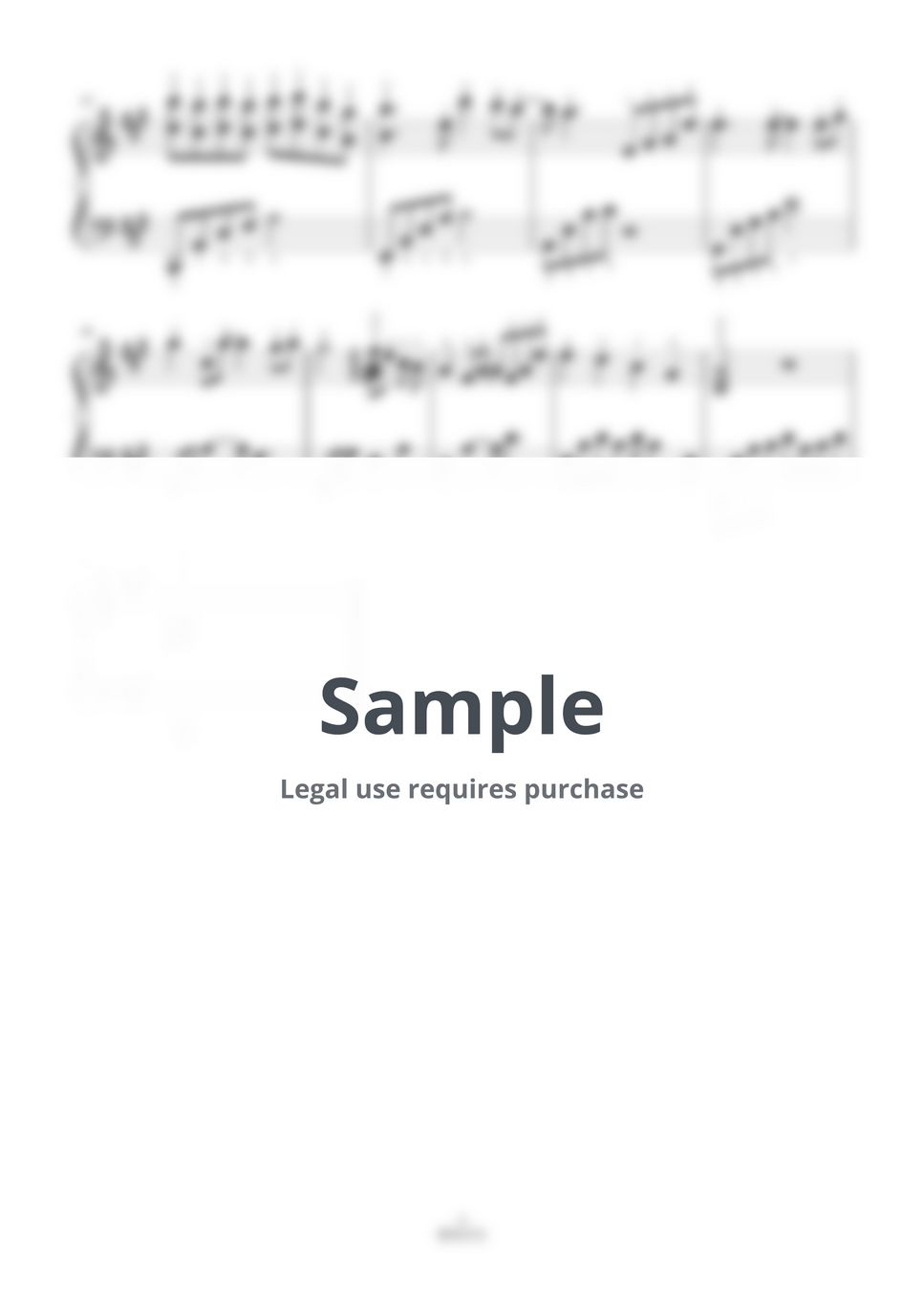 苏成 - 愿得一人心-全指法钢琴谱高清正版完整版 (Full Fingering Piano Score) by 紫韵音乐