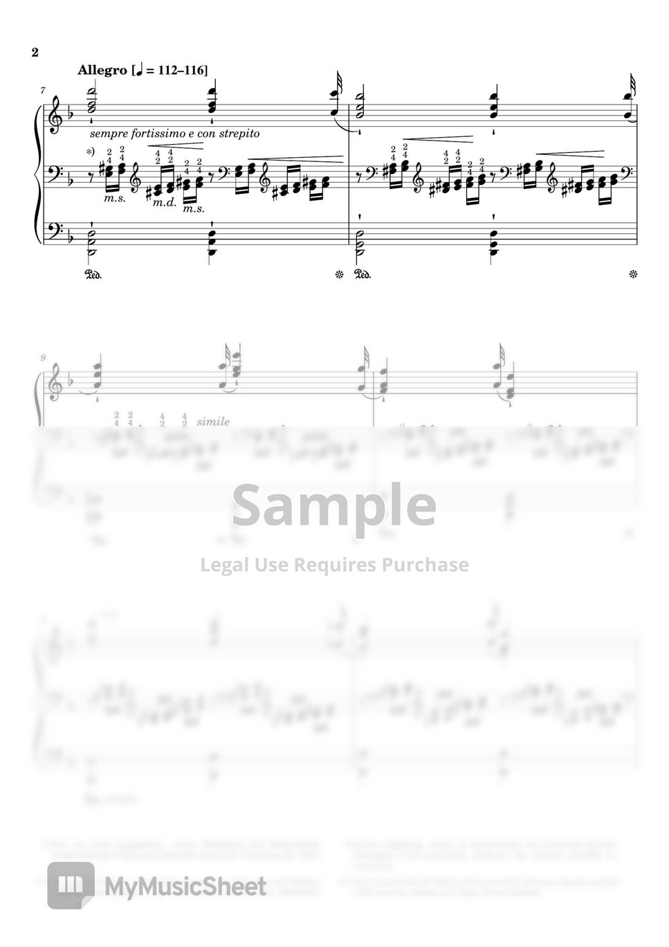 Liszt - Transcendental Études No.4 by Fortepian