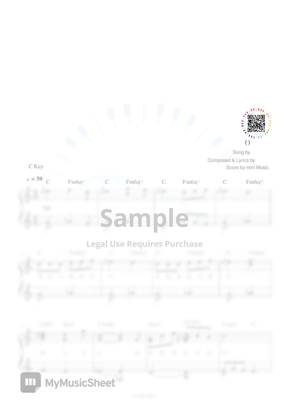 옥상달빛 수고했어 오늘도 Cheer Up Song Sheets By Mini Music 9954