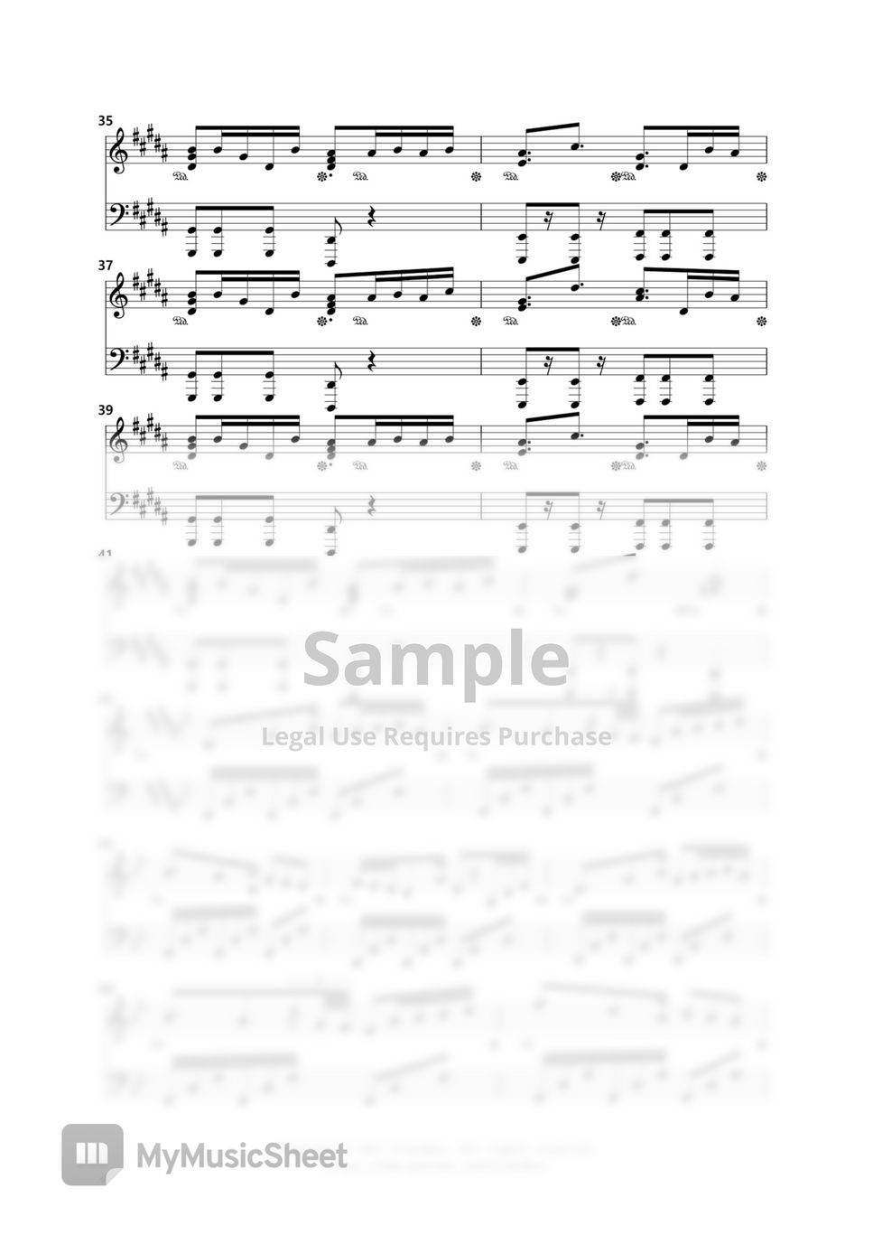 UNDERTALE OST - Spear of Justice (Difficulty ) Sheets by PianoBox