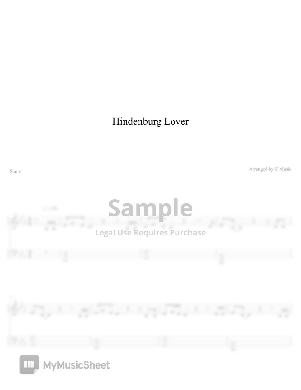 Anson Seabra - Hindenburg Lover by C Music
