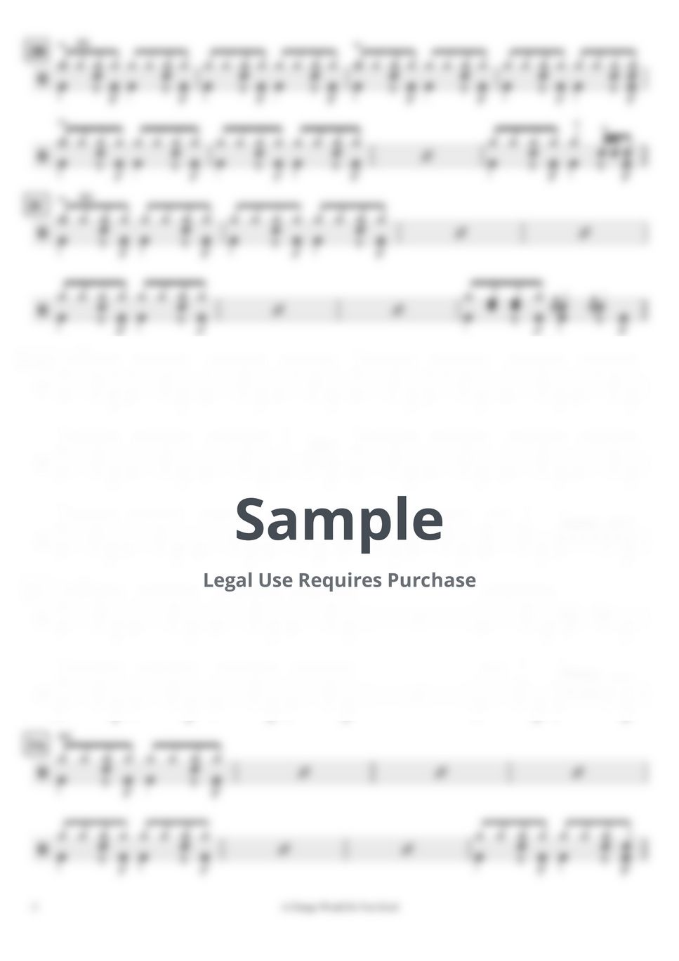 Sheryl Crow - A Change Would Do You Good by Cookai's J-pop Drum sheet music!!!
