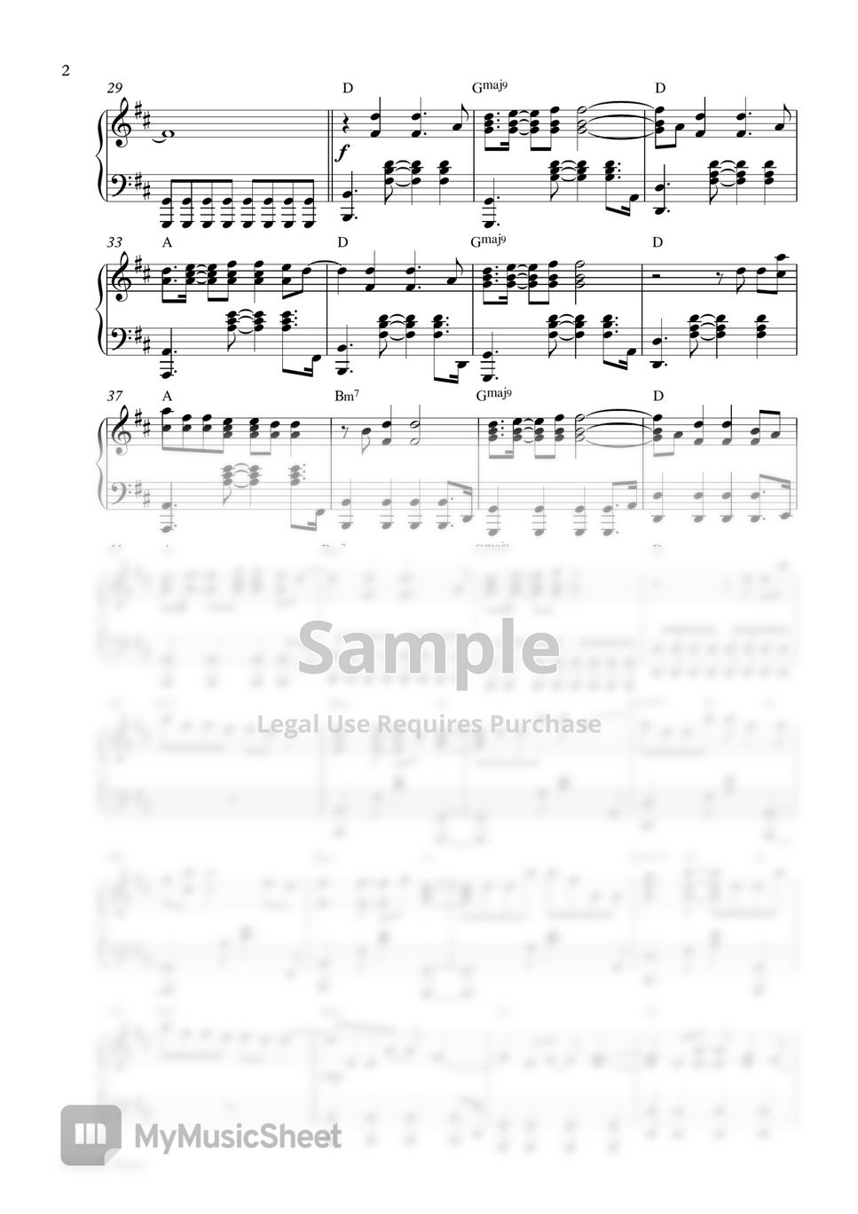 Alan Walker, Gavin James - Tired (Piano Sheet) by Pianella Piano