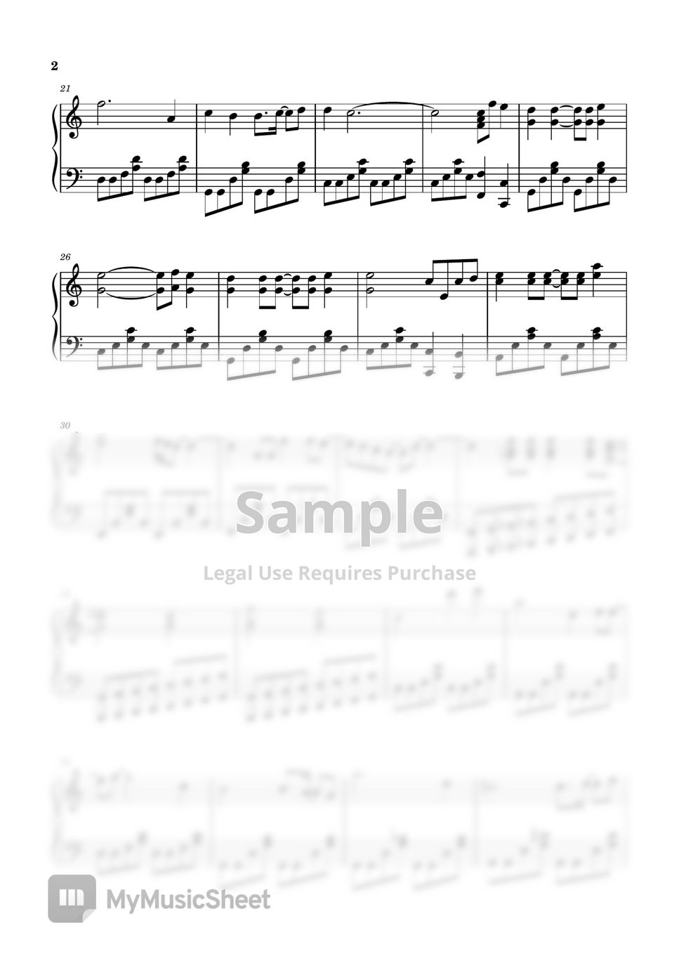 f-r-david-words-don-t-come-easy-spartito-by-piano-go-life