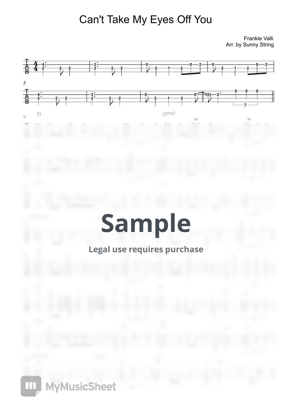 Frankie Valli Can't Take My Eyes Off You (Can't Take My Eyes Off You