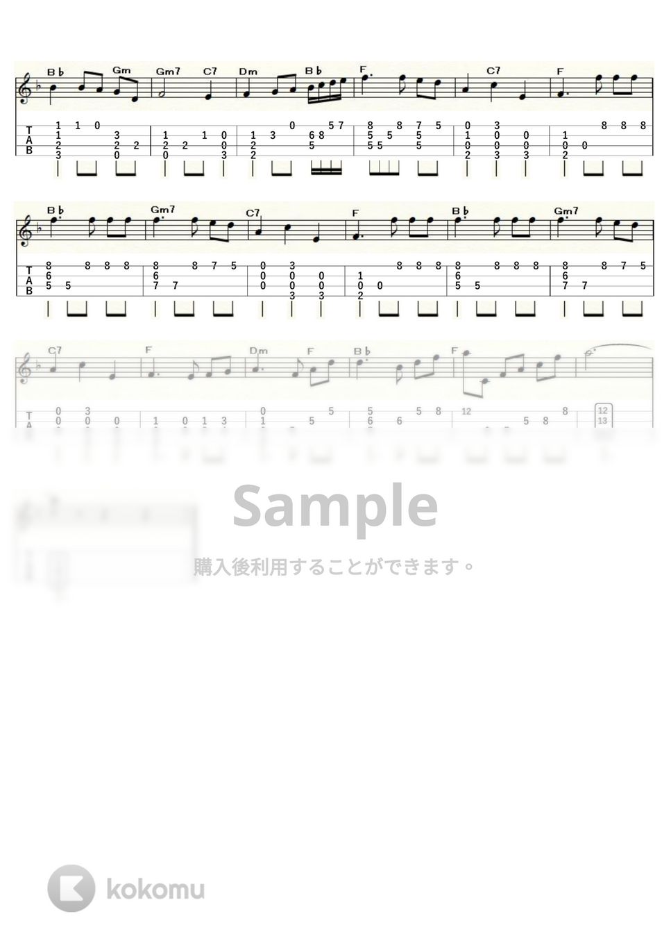 ピエトロ・マスカーニ - カヴァレリア・ルスティカーナ「間奏曲」 (ｳｸﾚﾚｿﾛ/Low-G/中級) by ukulelepapa