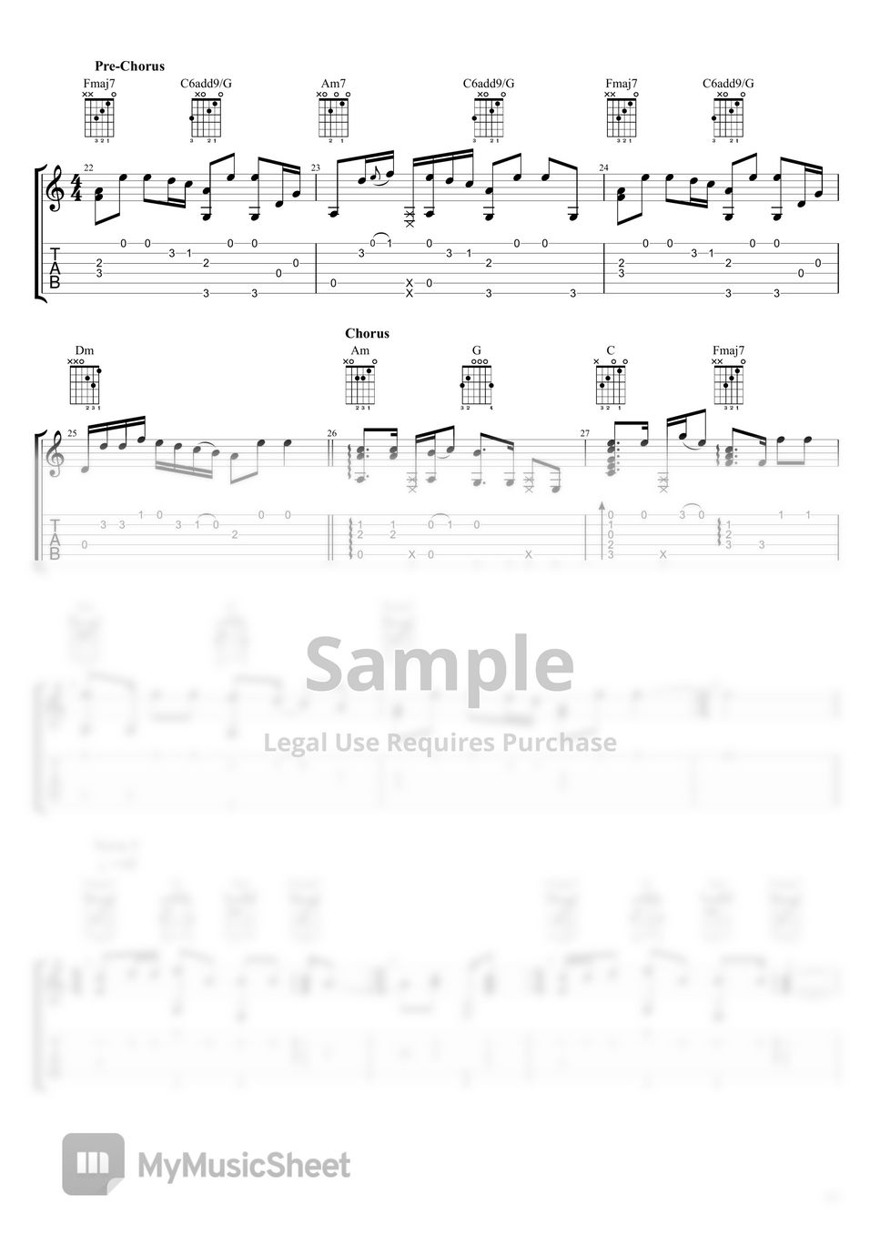 Duncan Laurence | Fingerstyle Guitar - Arcade (Easy Version