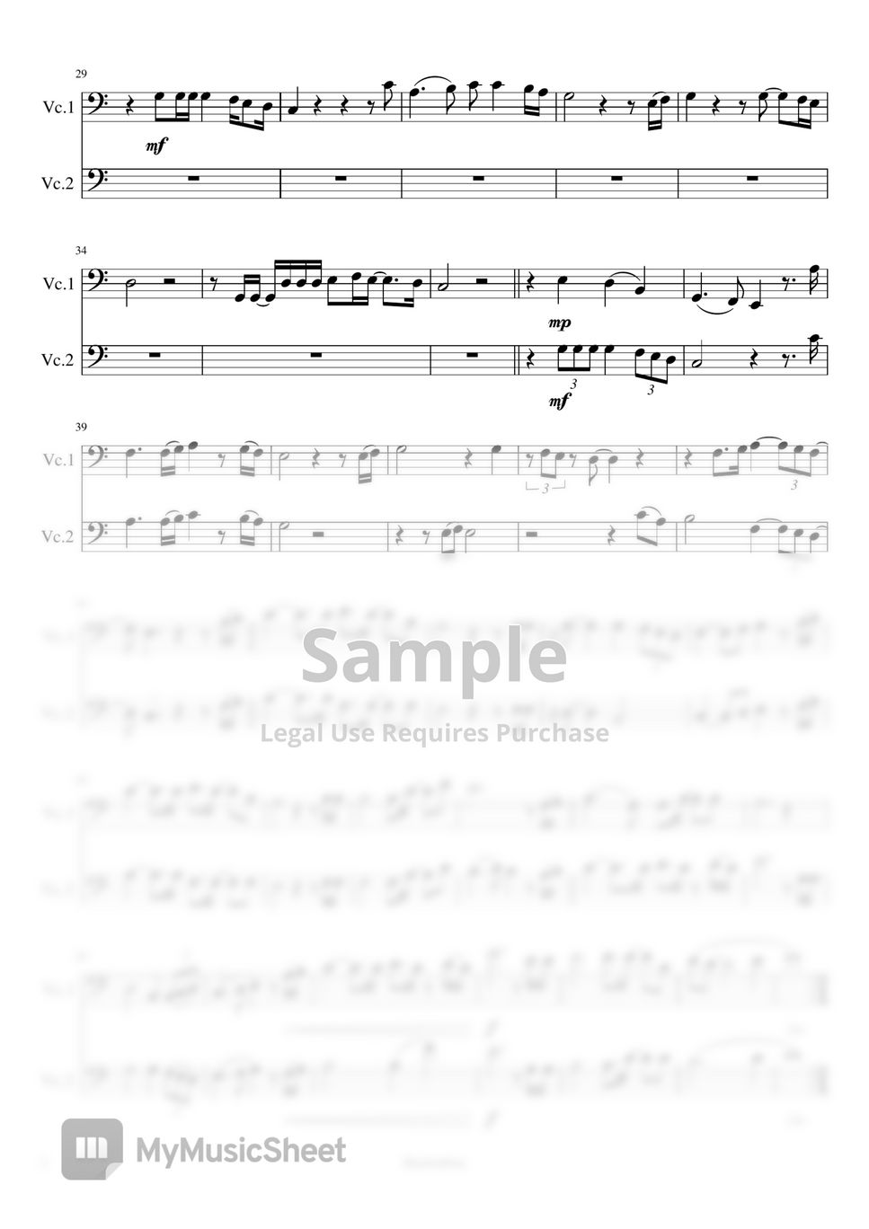 Lim Young Woong - The Story of an Old Couple in their 60s Duet (Fl.Cl.Vn.Vc.) by Bluebirdflute