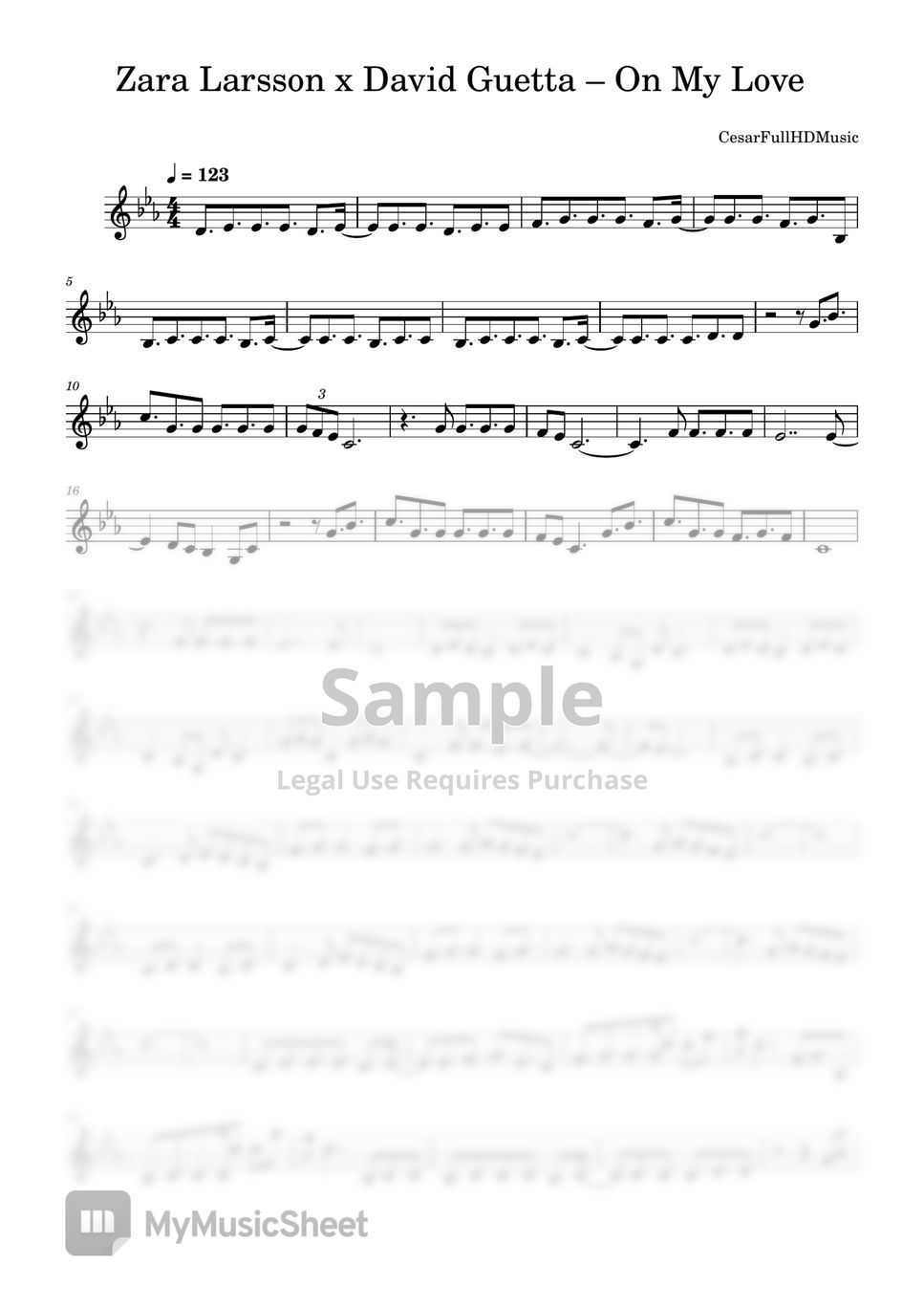 zara-larsson-x-david-guetta-on-my-love-sheets
