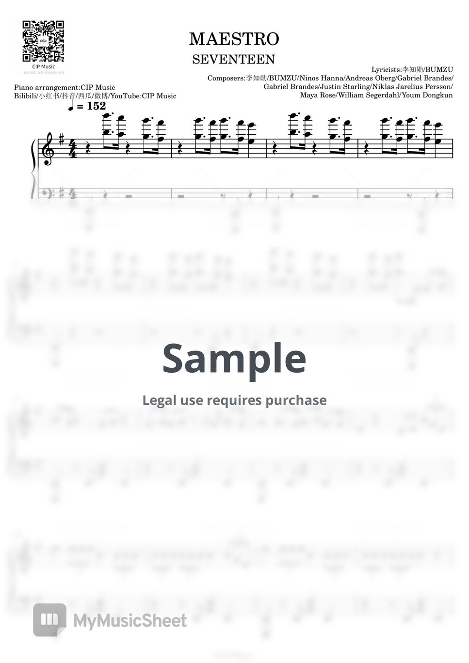 SEVENTEEN - MAESTRO by CIP Music