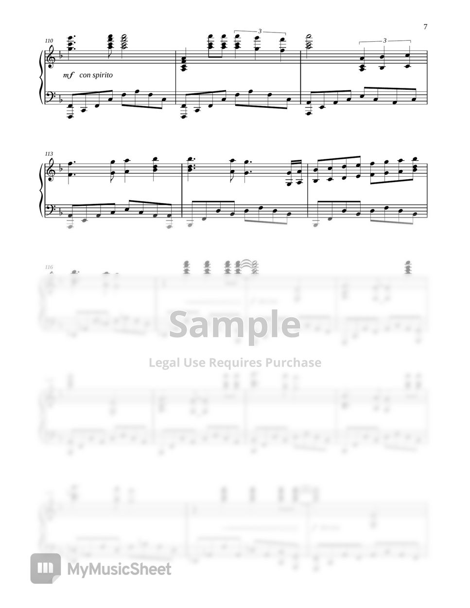 Attack on Titan Season 3 OP - Red Swan by PianoDeuss