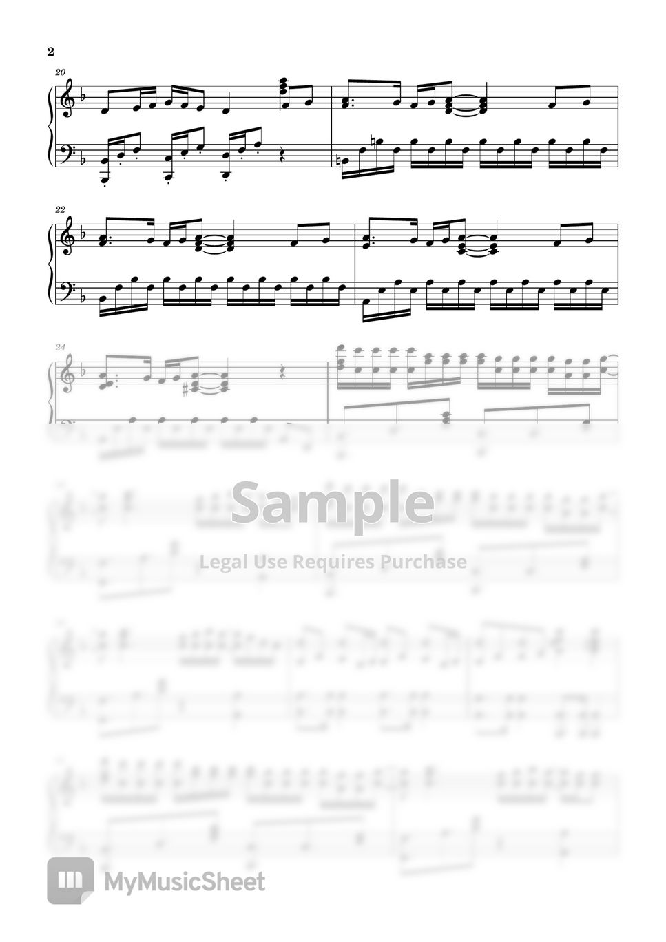 RADWIMPS - SUZUME (스즈메의 문단속OST) by 피아노랑