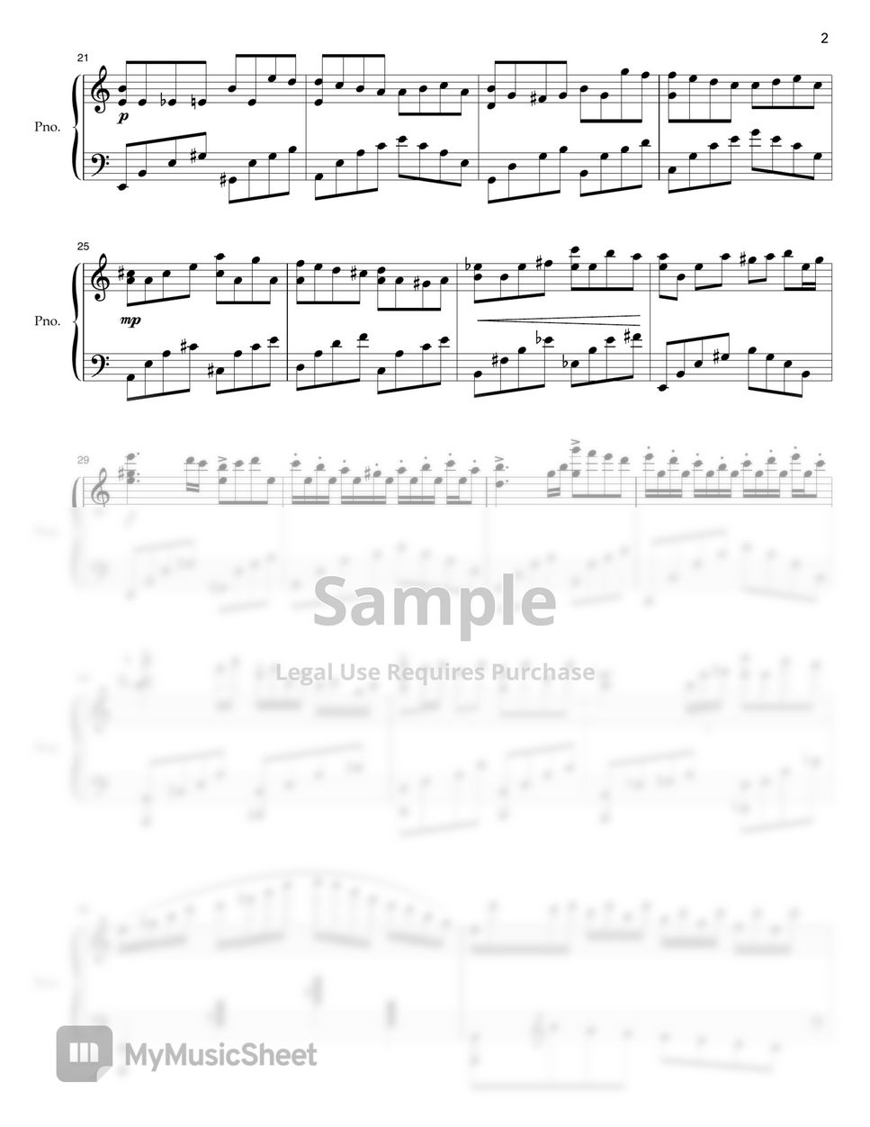 Pump It Up! - Beethoven Virus Sheet by heostar