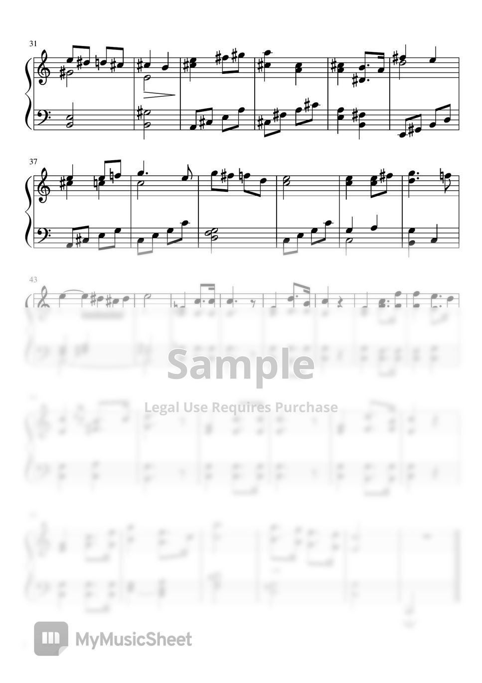 Wagner - Wedding March (C・piano solo  Intermediate) by pfkaori