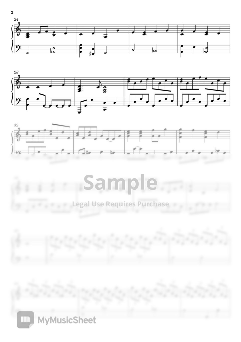 Ludwig van Beethoven - Ode To Joy Sheets by Piano Suit