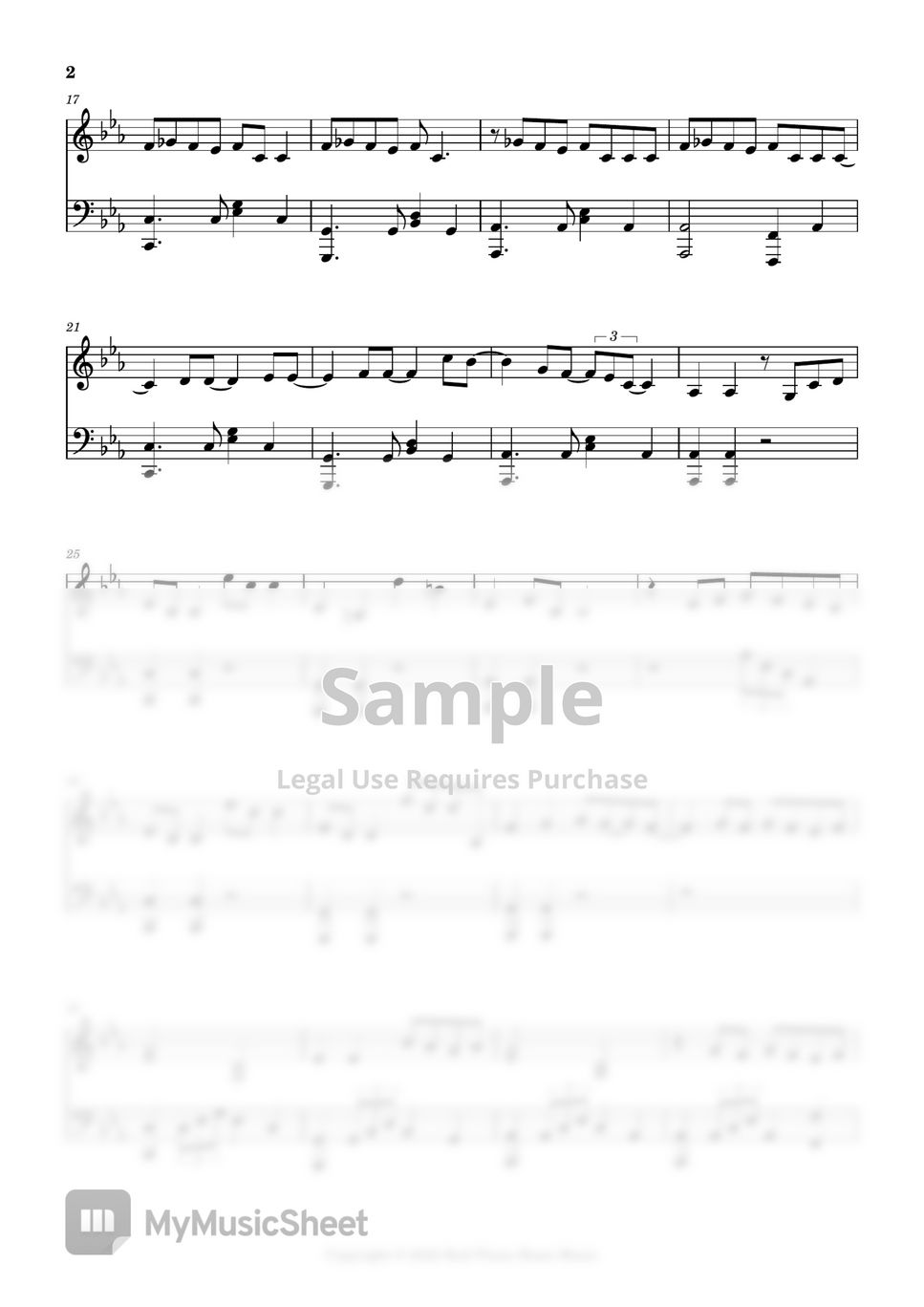 Sacrifice (Eat Me Up) – ENHYPEN Sheet music for Piano (Solo)