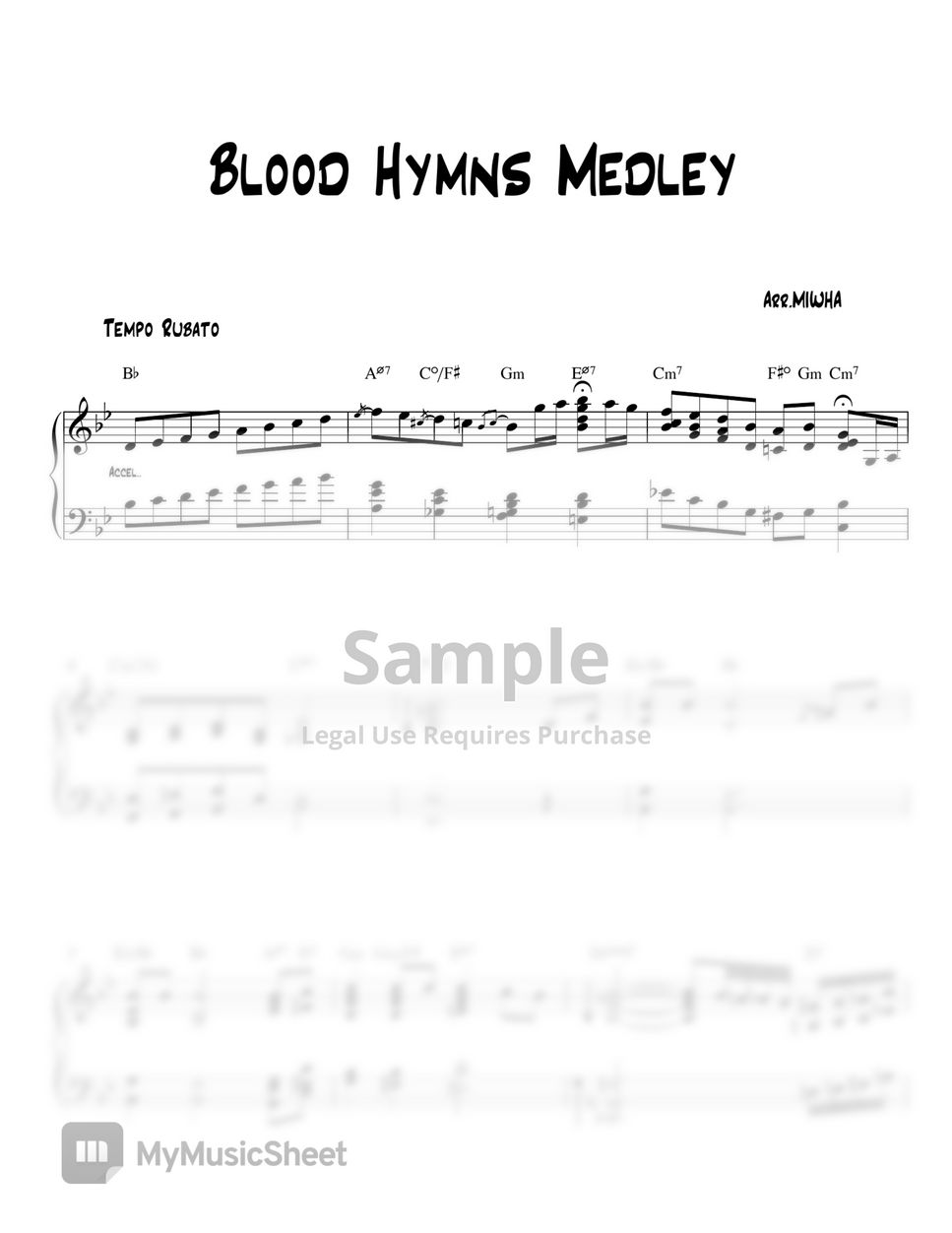 Hymn - Blood Hymns Medley (Gospel Jazz) by MIWHA