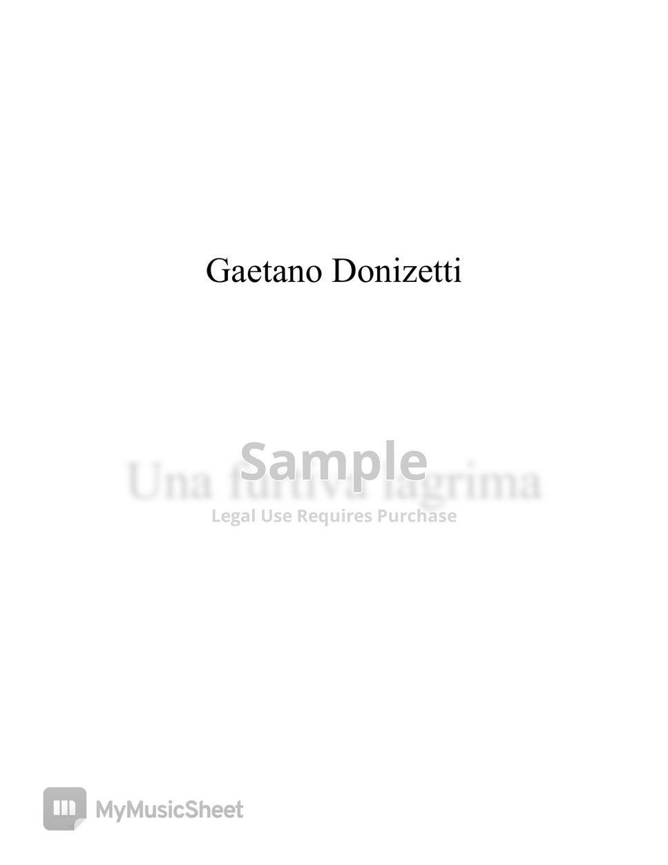 Una furtiva lagrima_A (Folk) by Agostino Fabiano da Vinci