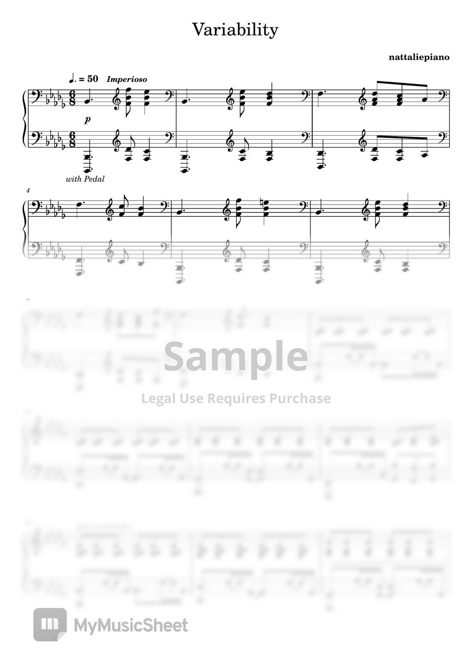 nattaliepiano - Variability Sheets