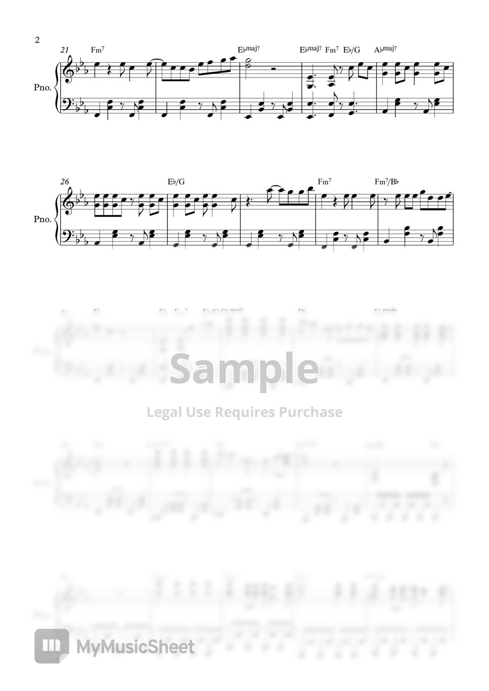 데이식스(DAY6) - 한 페이지가 될 수 있게(Time of Our Life) by PIANOiNU