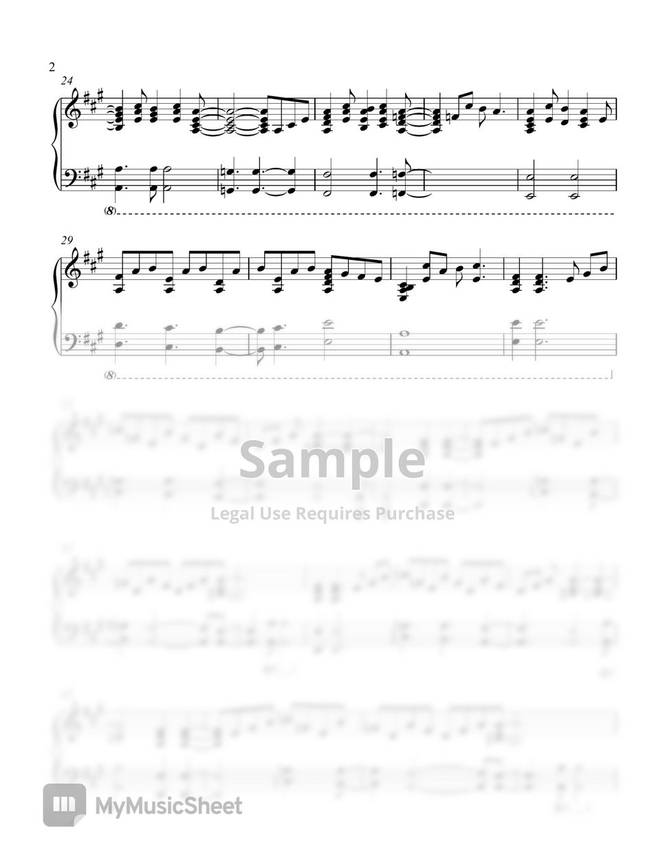 The Beatles Here Comes The Sun Sheet by Piano Go Life