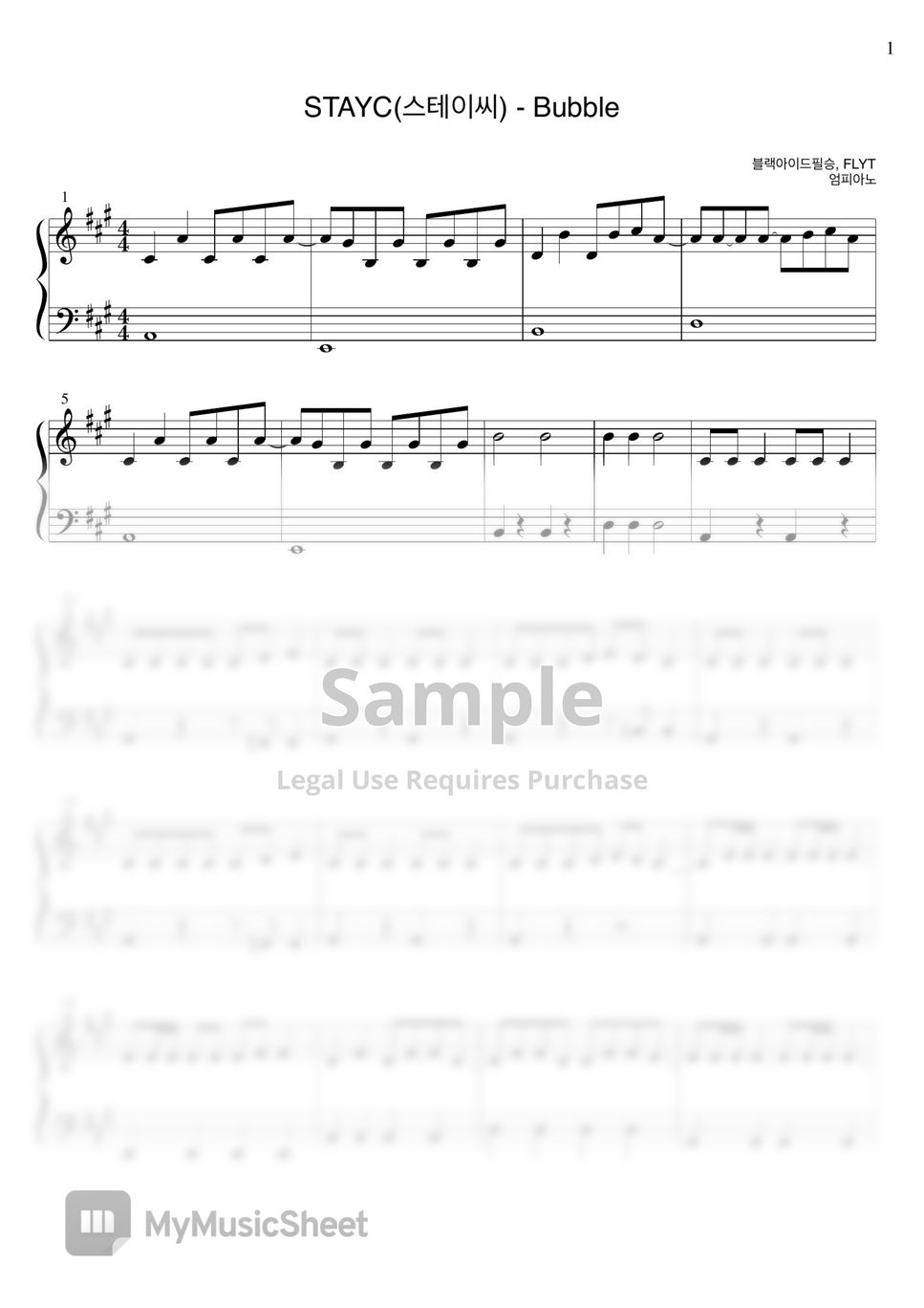 STAYC - Bubble Sheets by umpiano