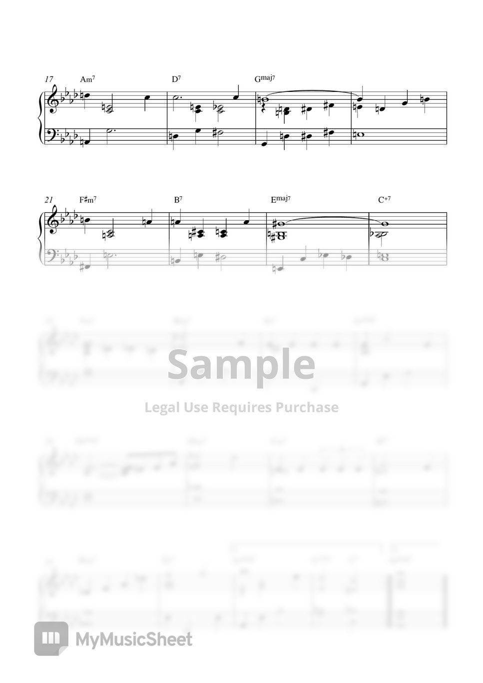 Jazz - EASY JAZZ PIANO SOLO 14곡 모음 package (REALBK.1