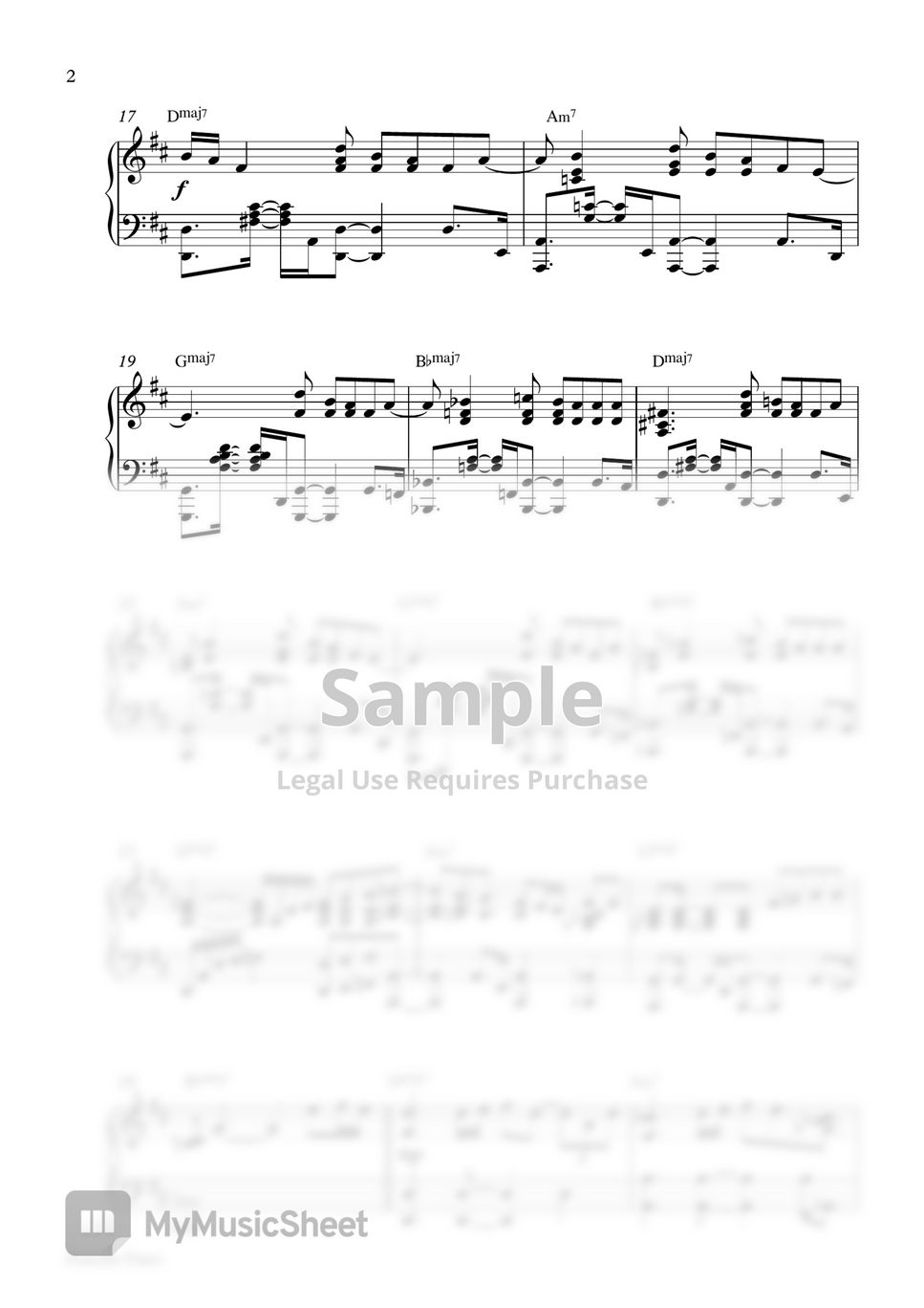 Daniel Caesar ft. H.E.R. - Best Part (Piano Sheet) by Pianella Piano