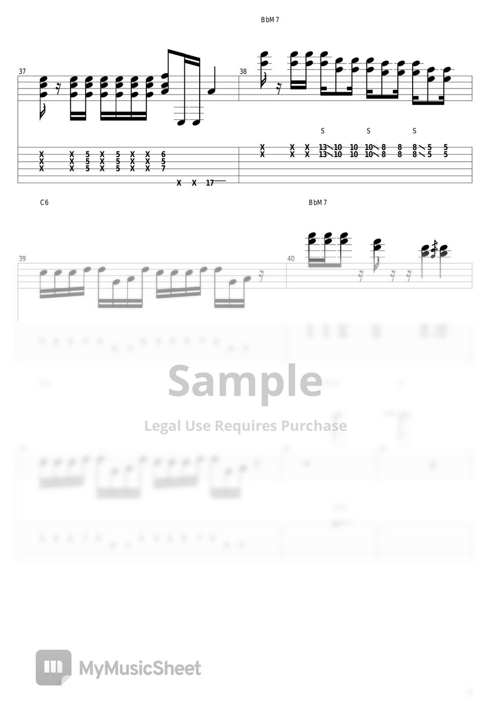 Mariya Takeuchi - Plastic Love by guitar cover with tab