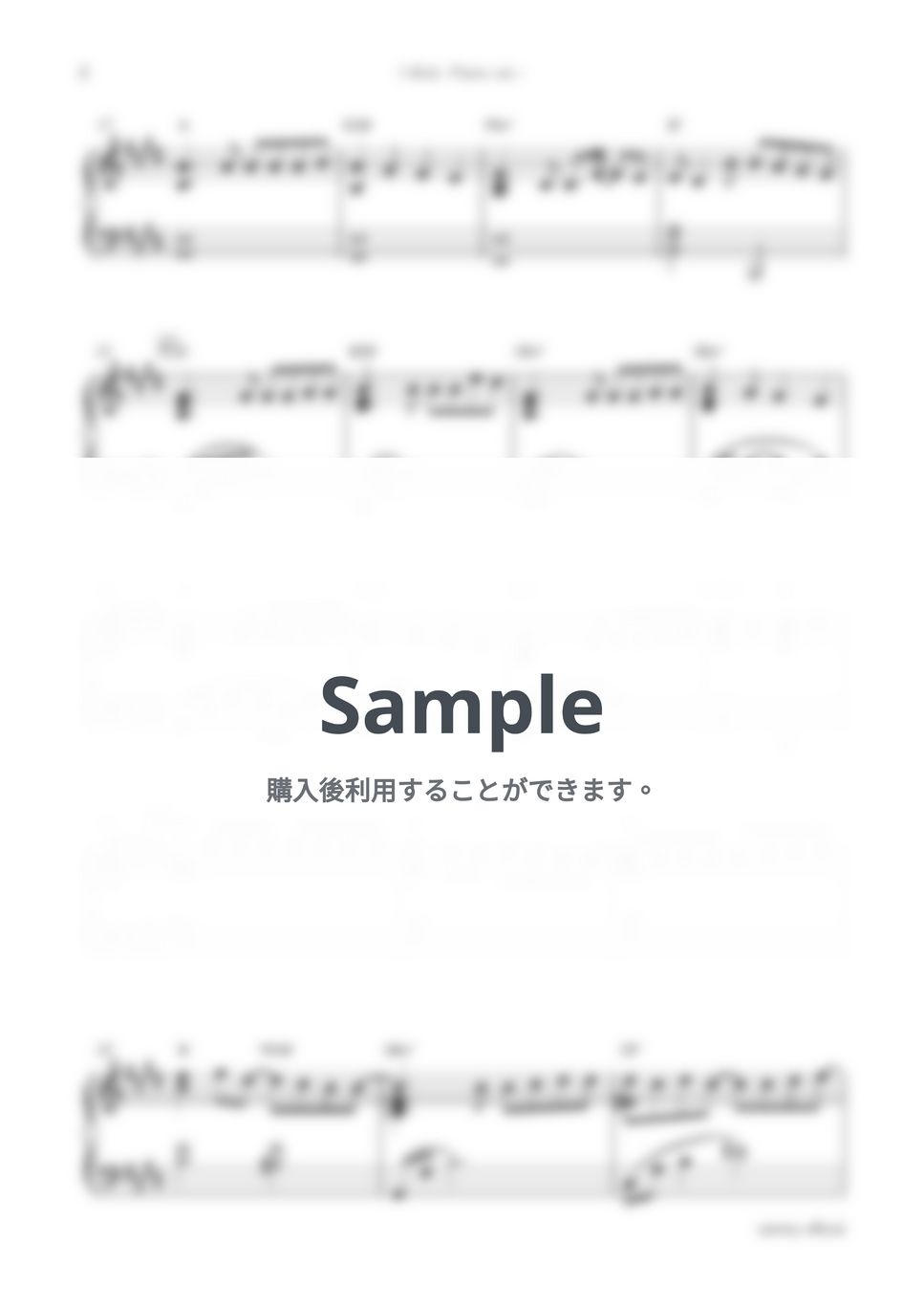 なにわ男子・ドラマ「マイ・セカンド・アオハル」OST - I Wish (Piano ver.) by sammy