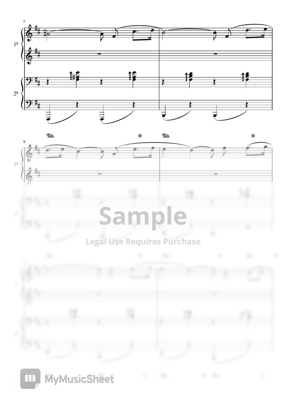 Georgy Vasilievich Sviridov - Romance (G. Sviridov - for Piano four hands) by poon