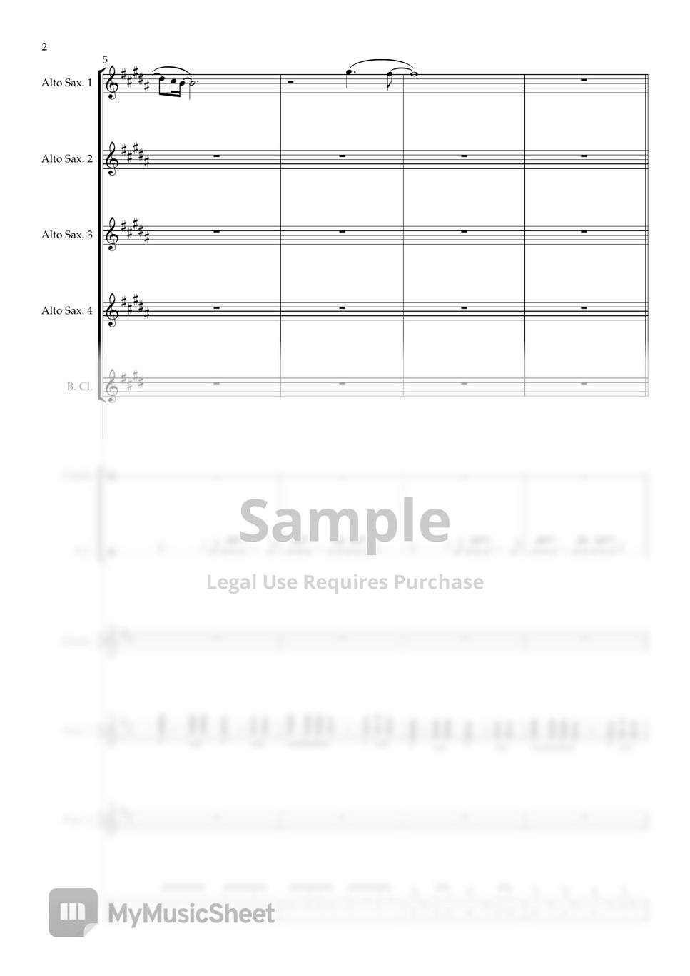 Wham! - Last Christmas (Full Score) by Brandon Skelton