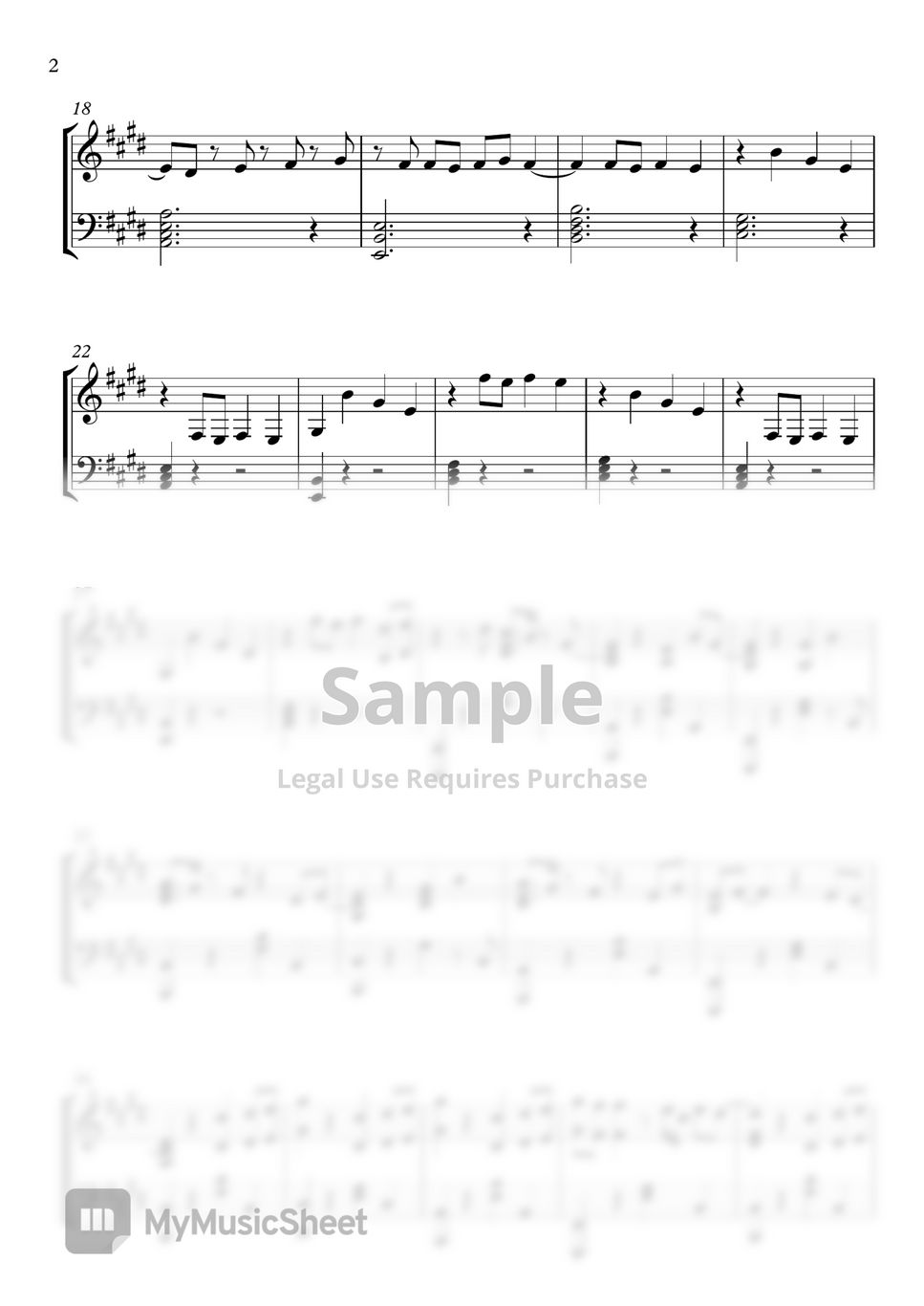 Kina Can We Kiss Forever Sheets by PianoX