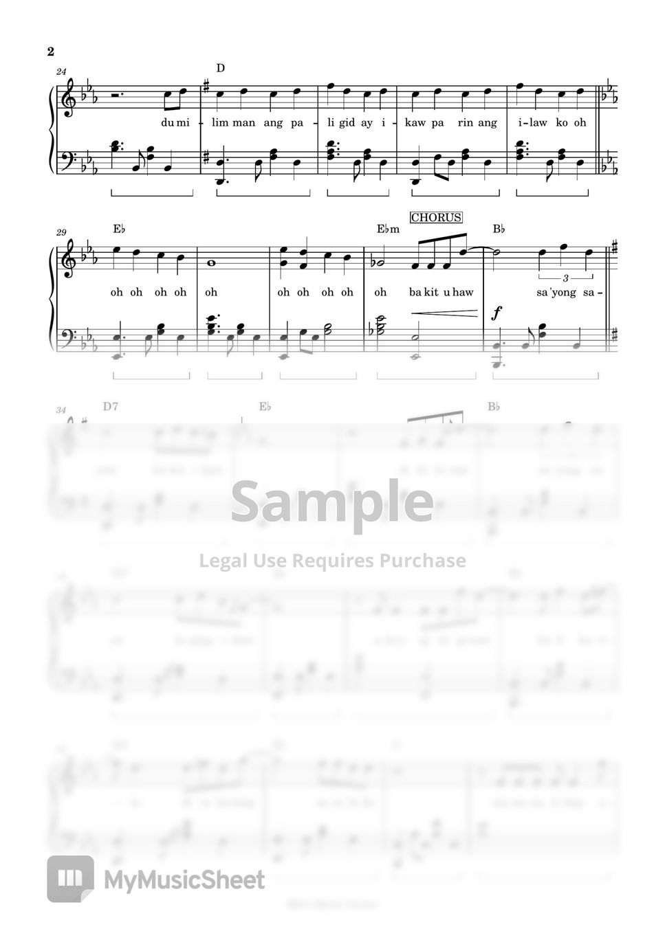 dilaw-uhaw-piano-sheet-music-by-mel-s-music-corner