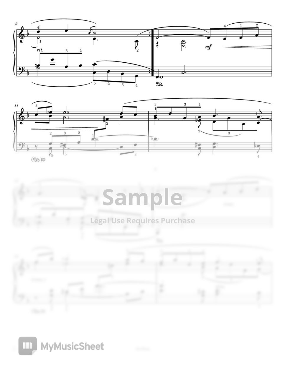Robert Schumann - Kinderszenen Op.15 No.7 ("Dreaming" ("Träumerei") Original With Fingered) by poon