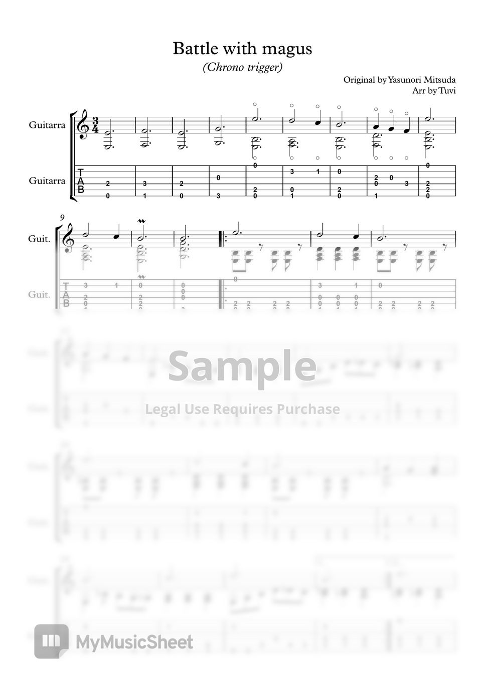 yasunori-mitsuda-battle-with-magus-classical-guitar-guitar-cover