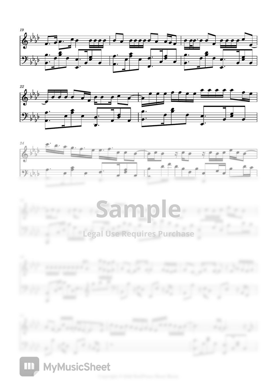 NMIXX(엔믹스) - COOL (Piano Music Sheet) by KailPiano