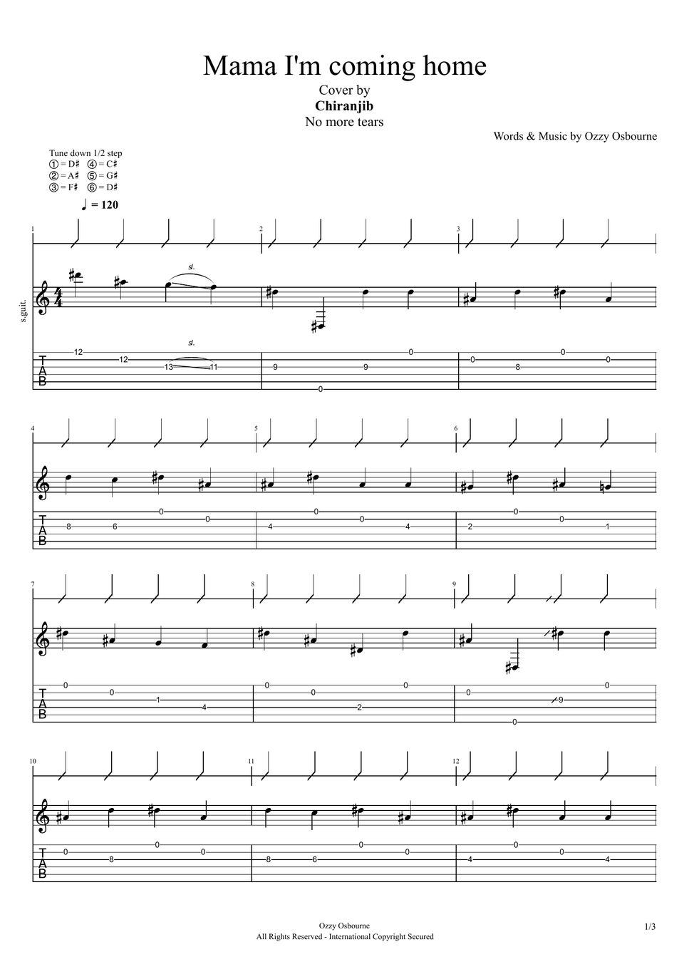 ozzy osbourne intro music