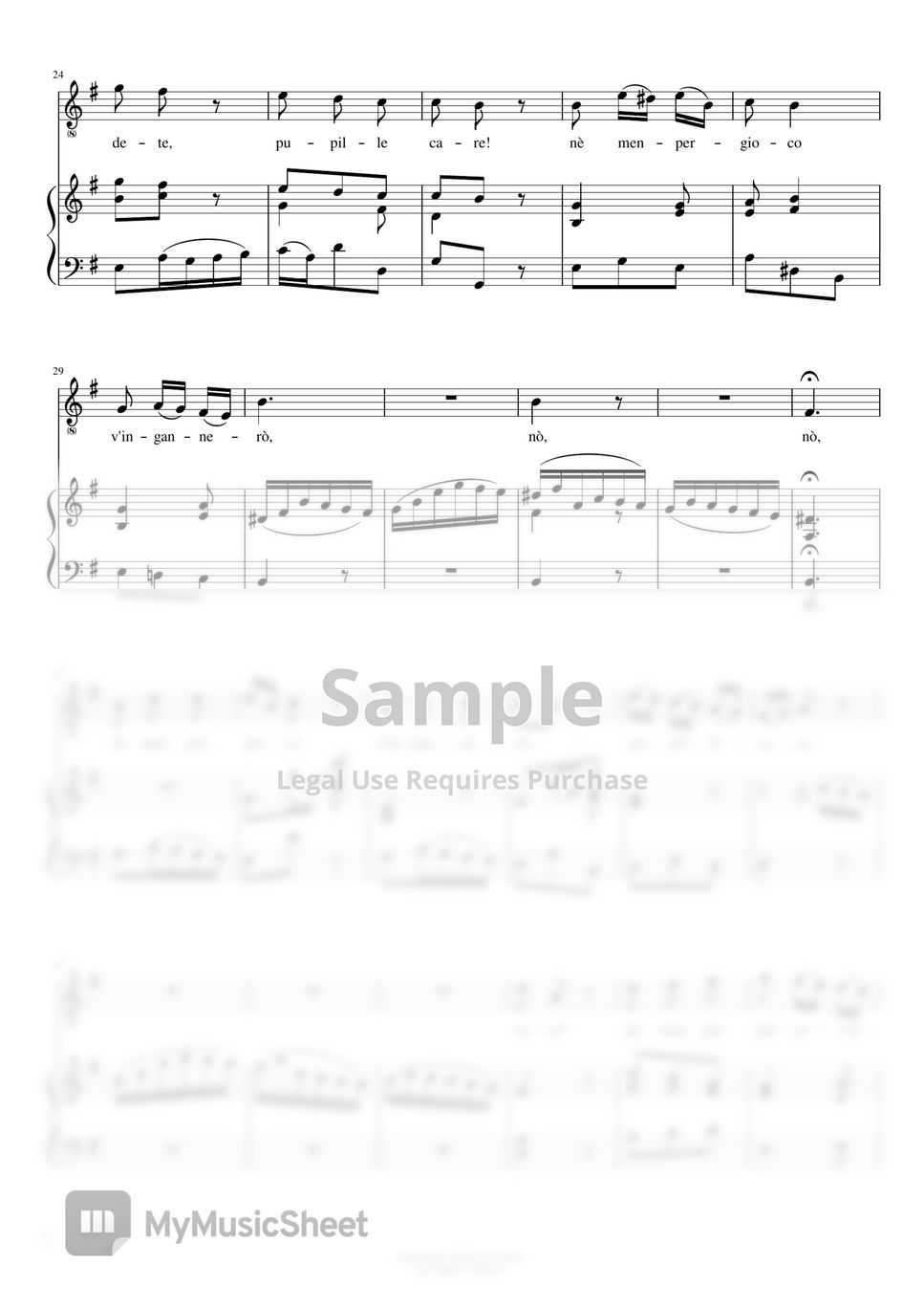 G.F.Händel - Ch'io mai vi possa (Emin) by noten(노튼)