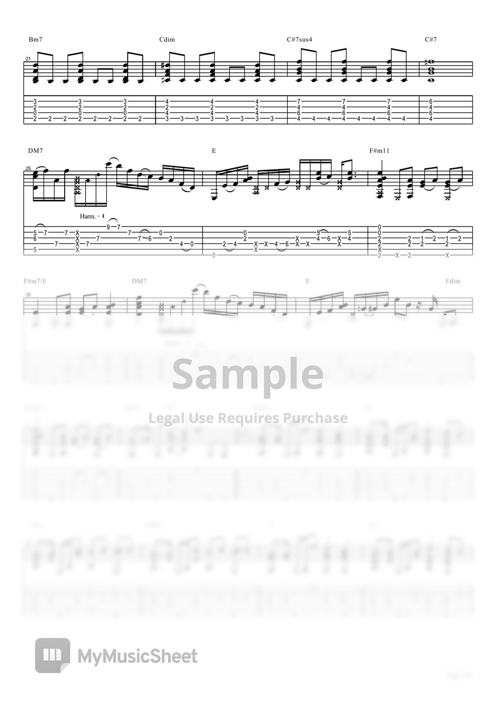 Astronomia - Coffin Dance Sheets by David Chun