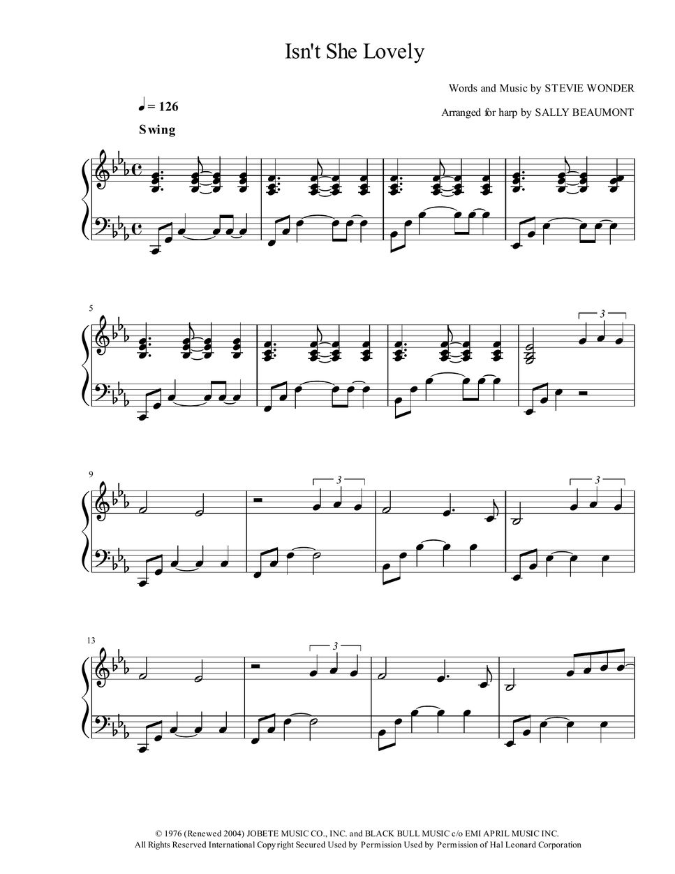 stevie-wonder-isn-t-she-lovely-harp-sheets-by-sally-beaumont